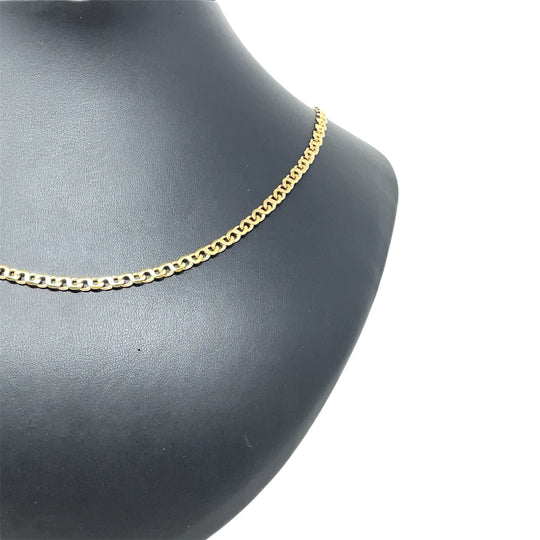9ct Yellow Gold Fancy Link Chain (24")