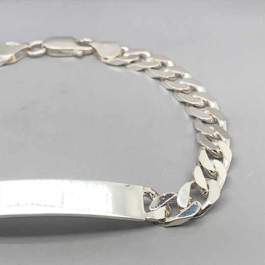 Sterling Silver ID Bracelet