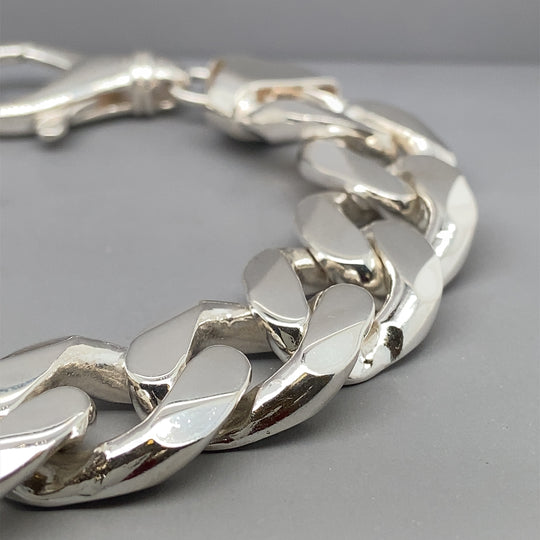 Sterling Silver Curb Bracelet