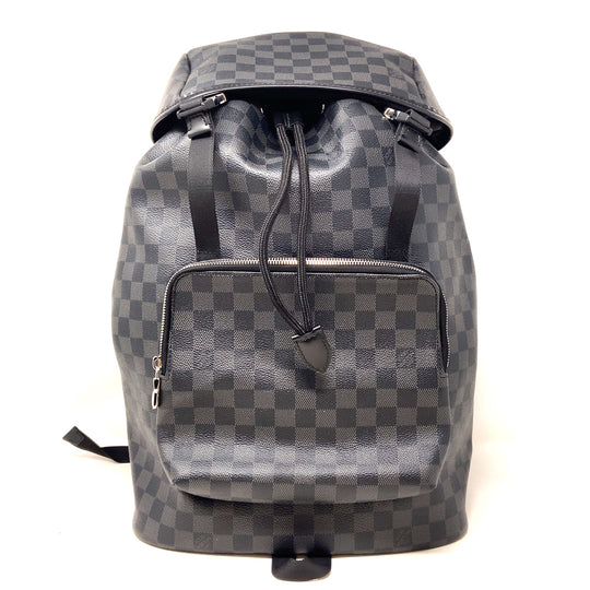 Pre-Owned Coated Canvas and Leather Graphite Zack Louis Vuitton Backpack