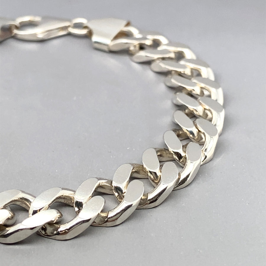 Sterling Silver Curb Bracelet