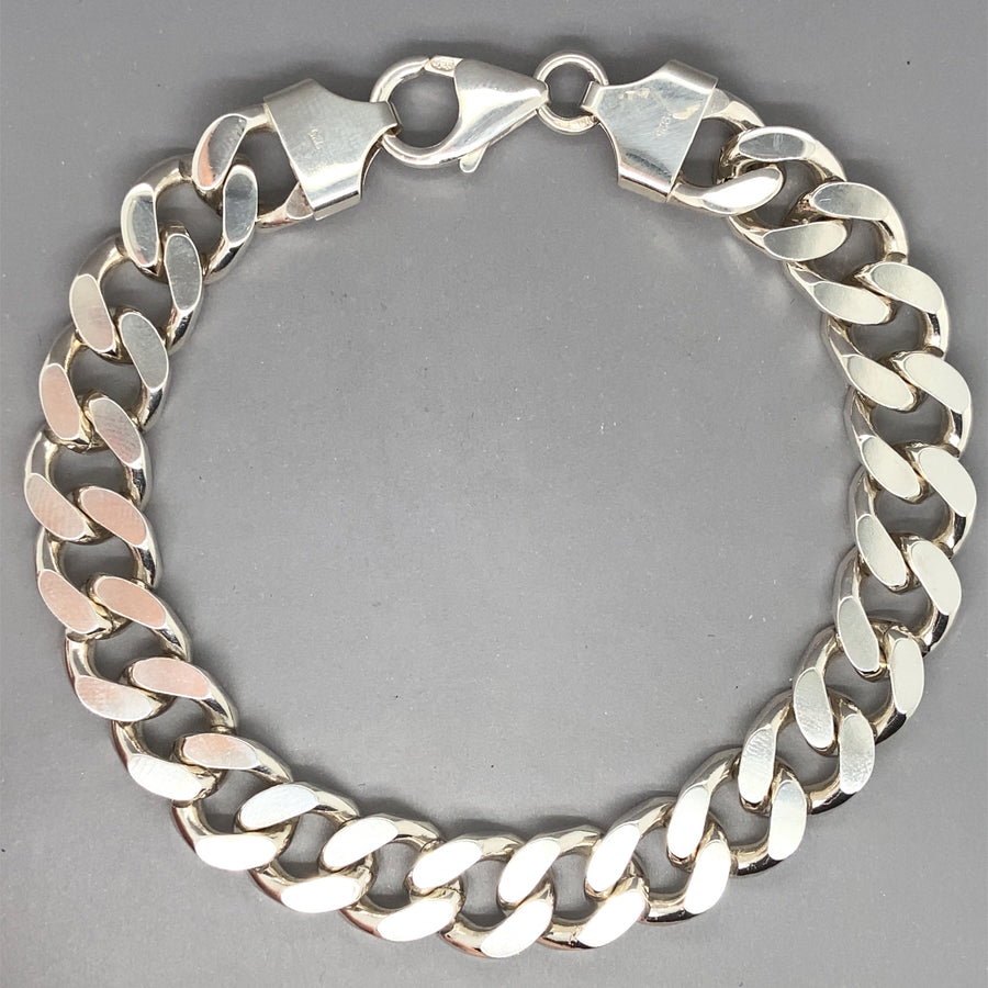 Sterling Silver Curb Bracelet