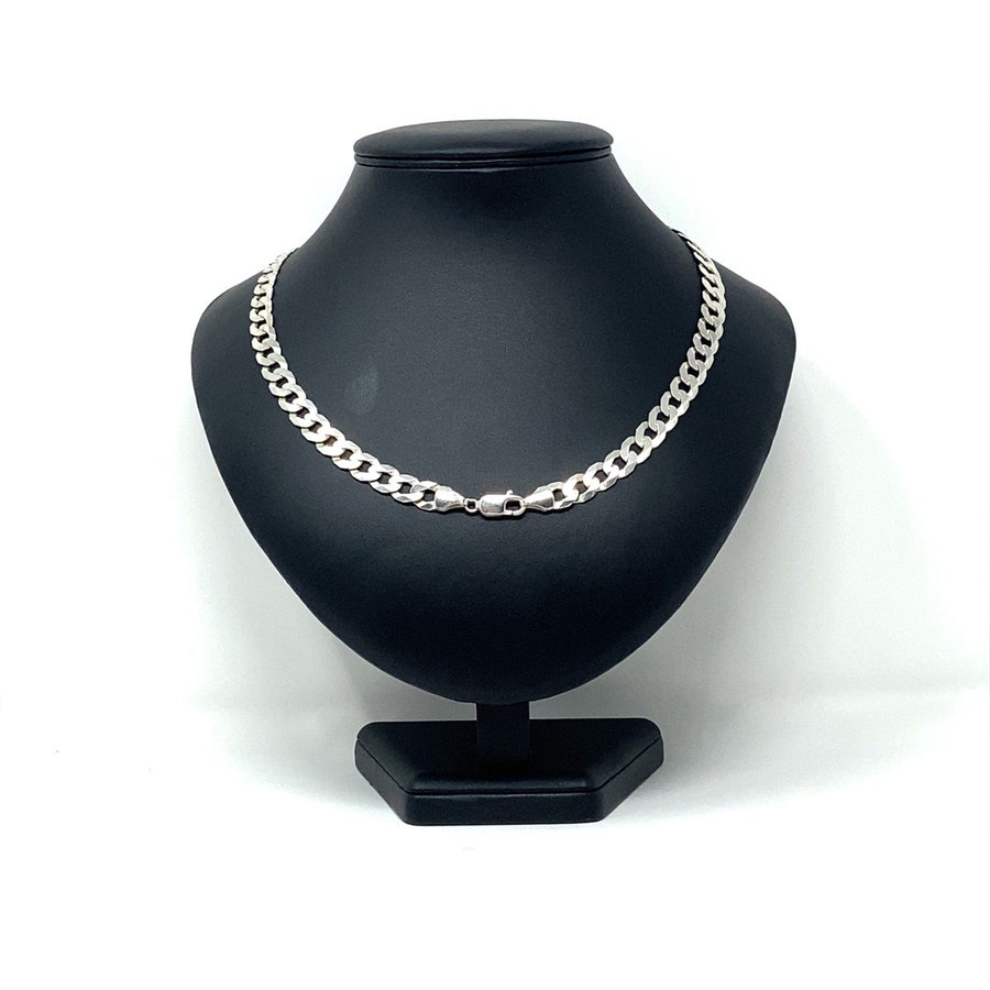 Sterling Silver Curb Chain (21”)