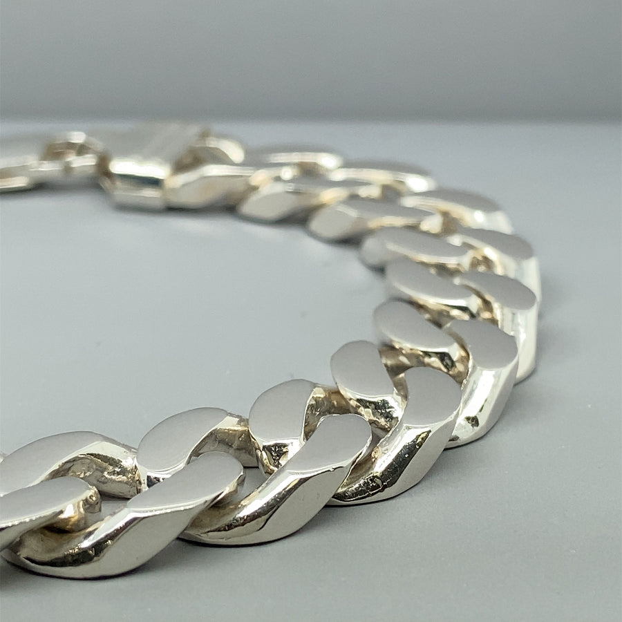 Sterling Silver Curb Bracelet