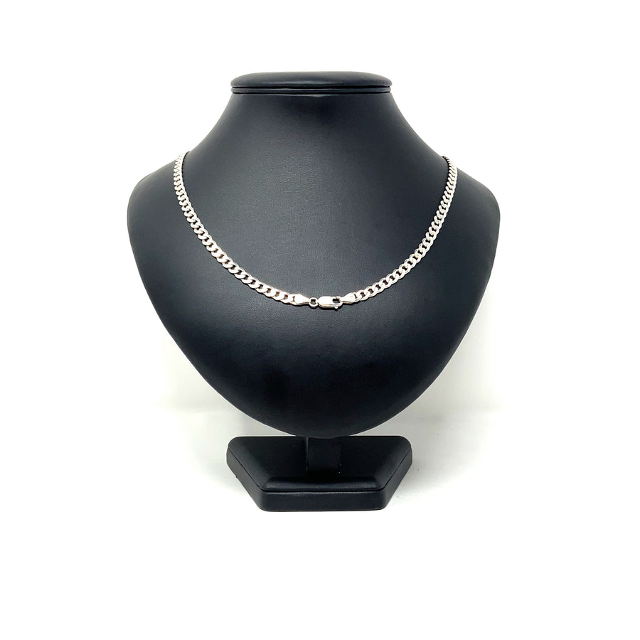 Sterling Silver Curb Chain (30")