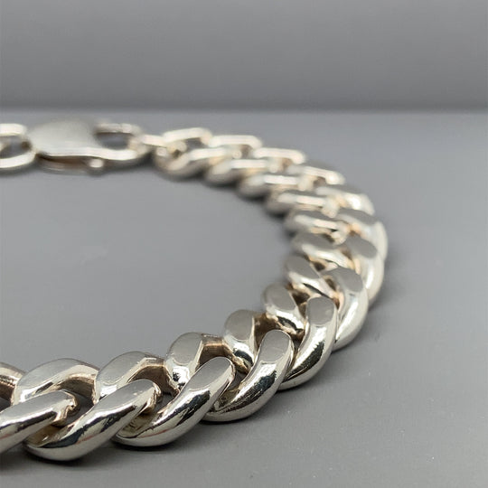 Sterling Silver Curb Bracelet