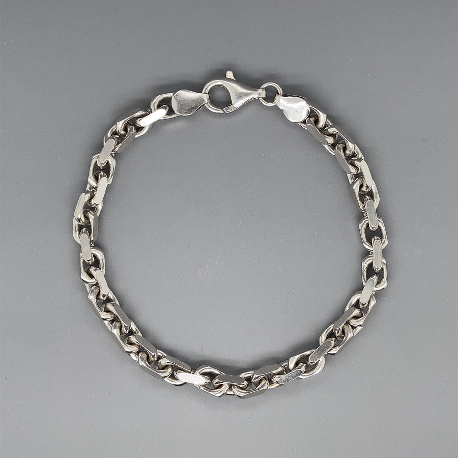 Sterling Silver Cable Link Bracelet
