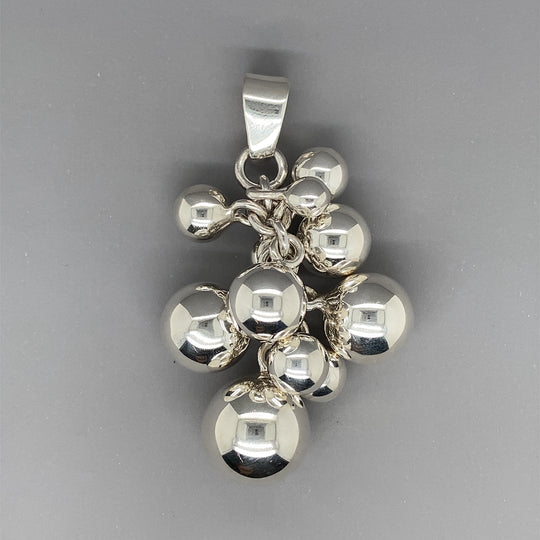 Sterling Silver Ball Drop Pendant