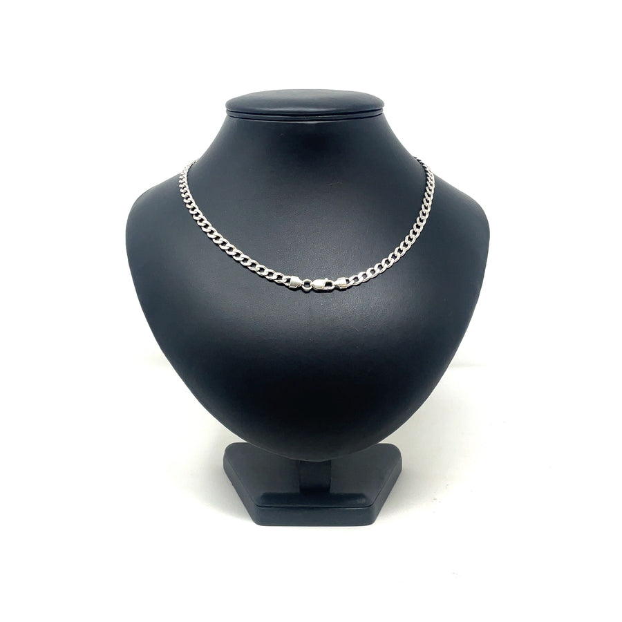 Sterling Silver Curb Chain (18")