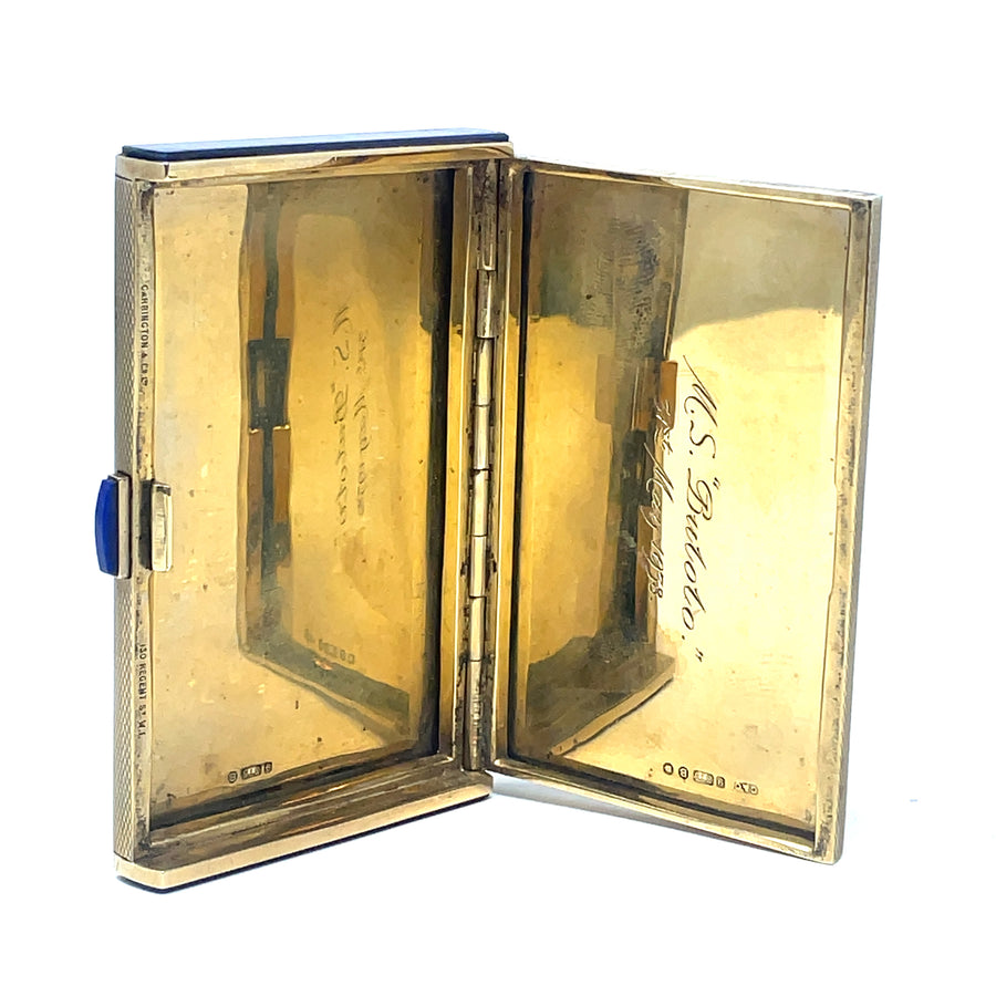 Pre-Owned 9ct Yellow Gold 1930's M.S Butoto Cigerette Case