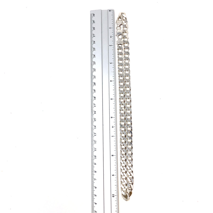 Sterling Silver Curb Chain (20")