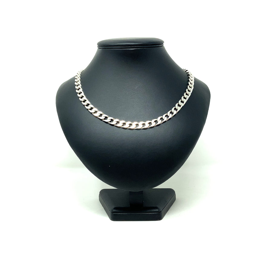 Sterling Silver Curb Chain (20")