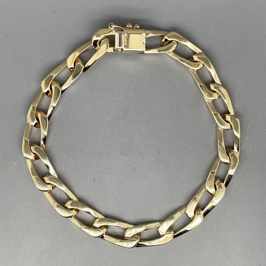 9ct Yellow Gold Fancy Link Bracelet