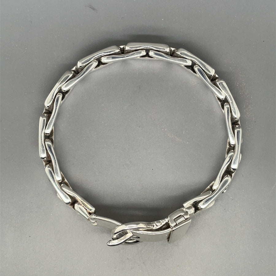 Sterling Silver Buckle Bracelet