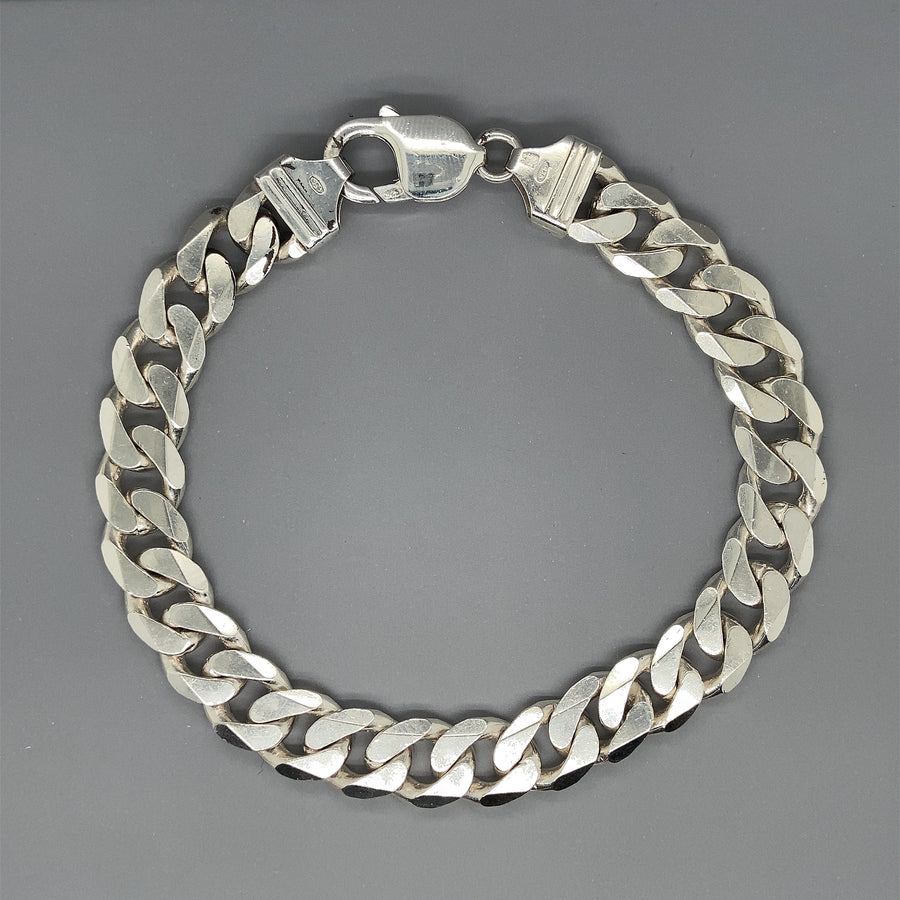 Sterling Silver Curb Bracelet