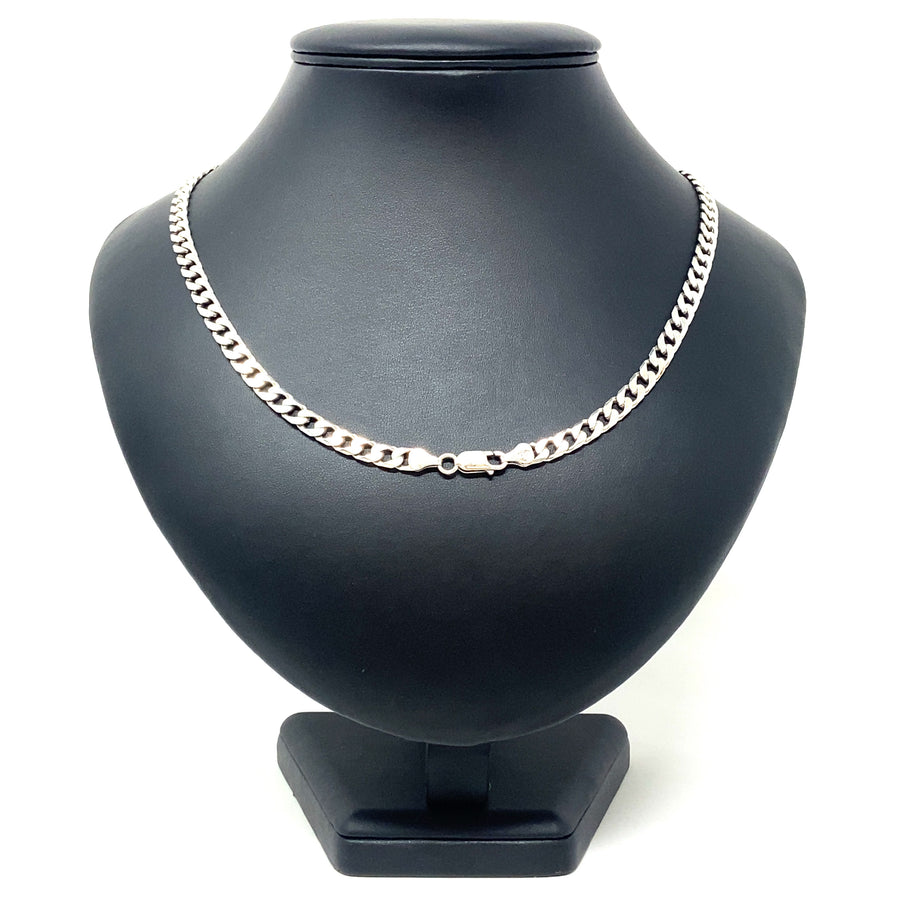 Sterling Silver Curb Chain (20")