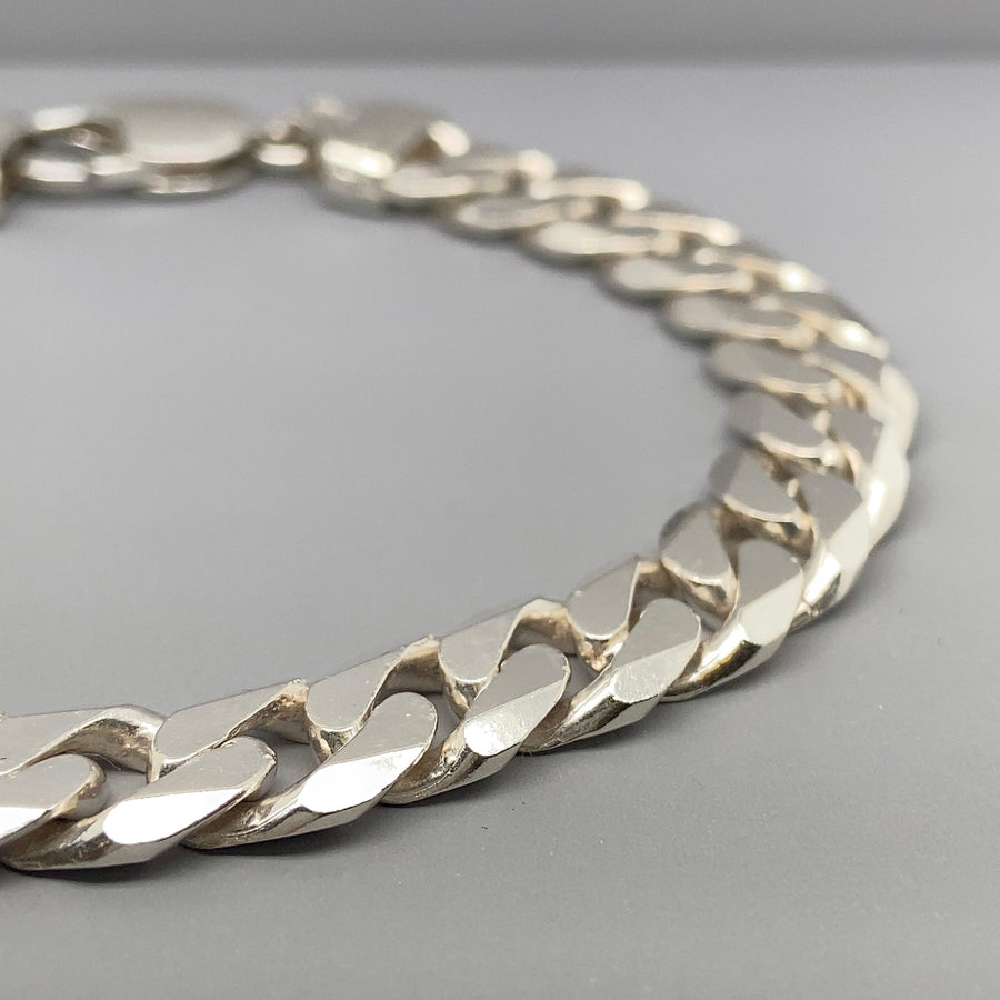 Sterling Silver Curb Bracelet