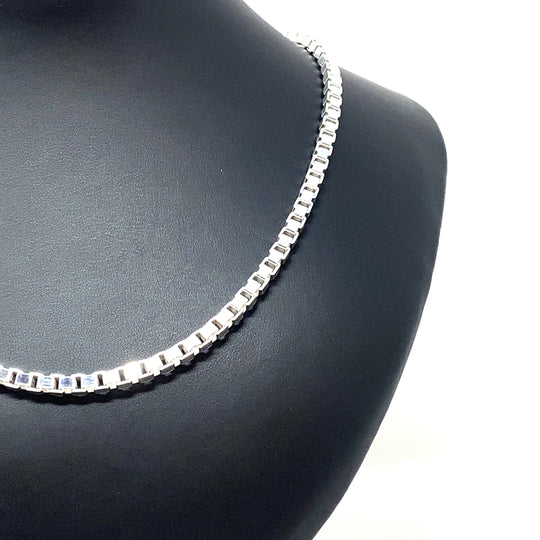Sterling Silver Box Chain (19") (NEW!)