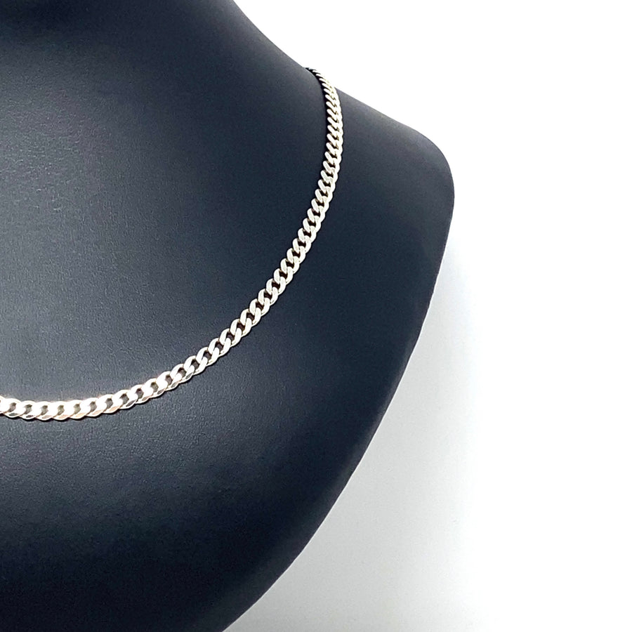 Sterling Silver Curb Chain (20")