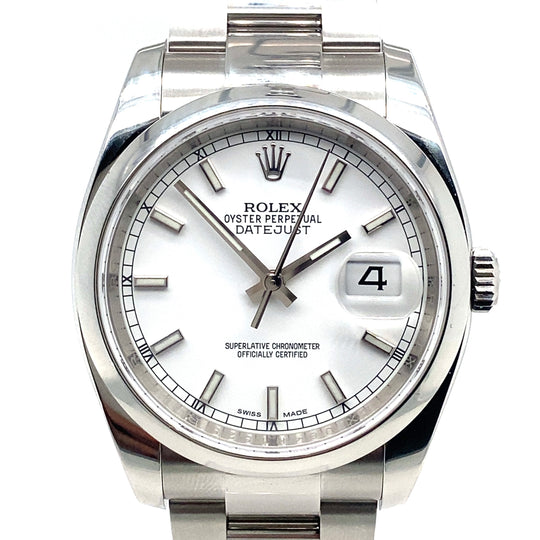 Pre-Owned Stainless Steel Datejust Rolex (Ladies)