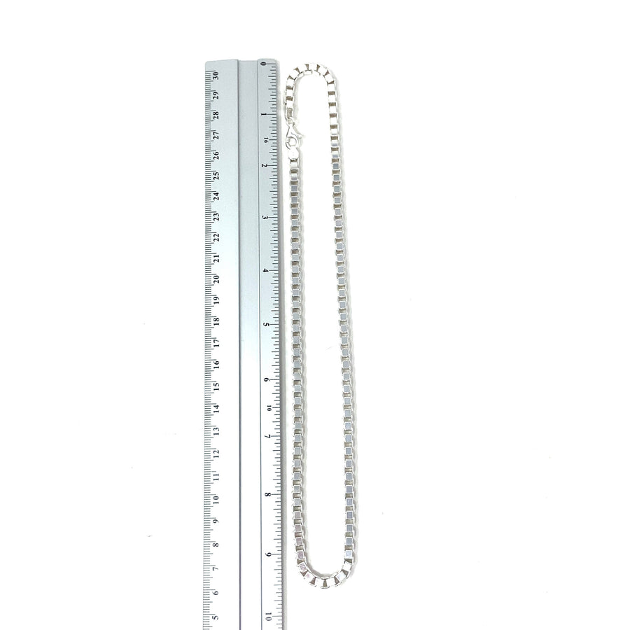 Sterling Silver Box Chain (19") (NEW!)