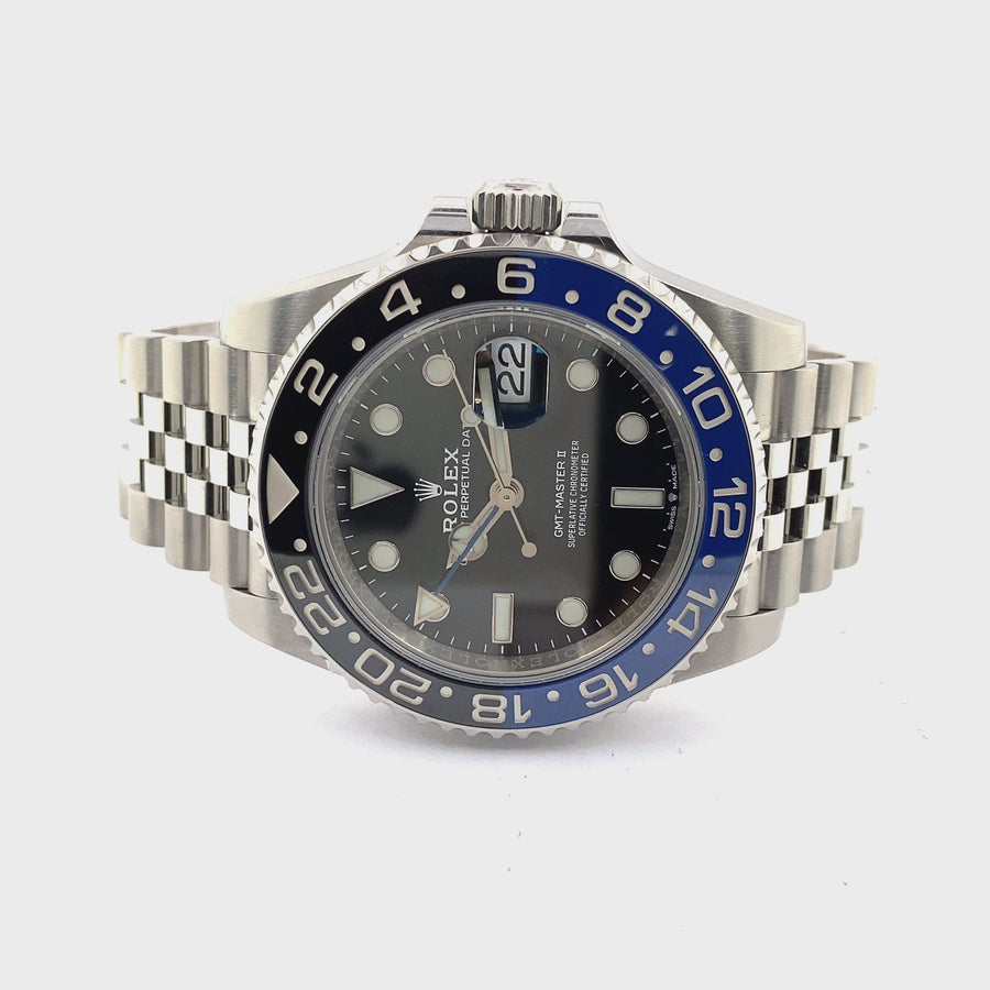 Pre-Owned Stainless Steel GMT Master II Rolex (Gents)
