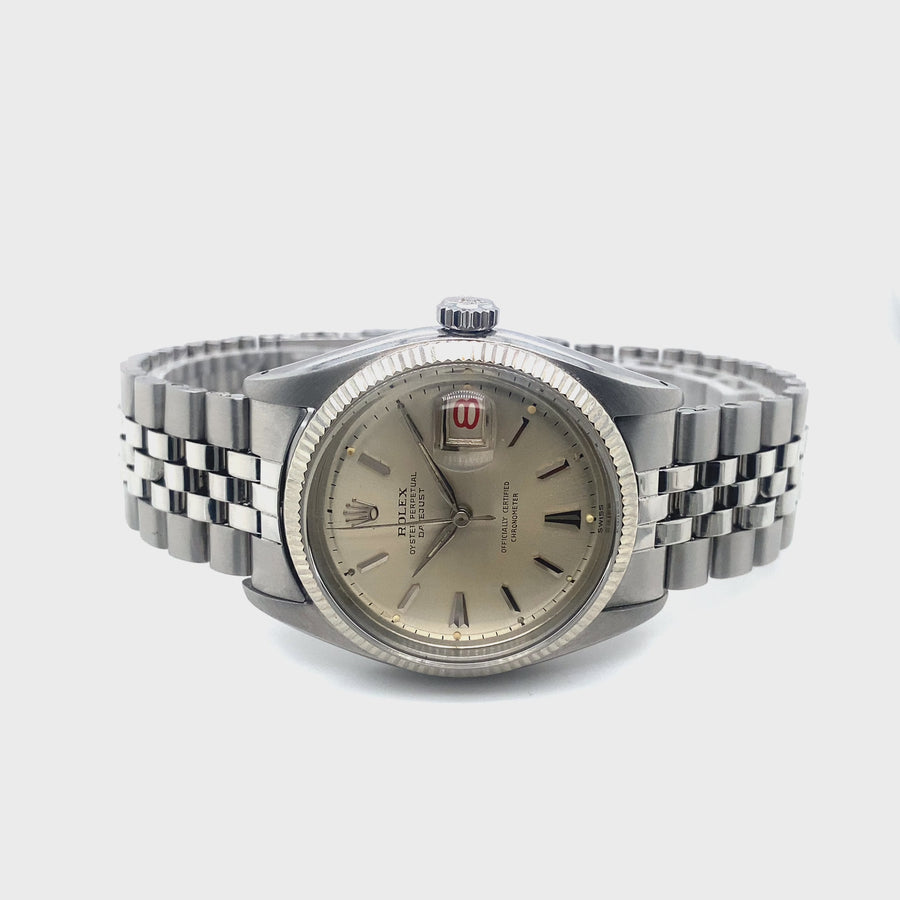 Pre-Owned Stainless Steel Vintage Brevet Rolex (Gents)