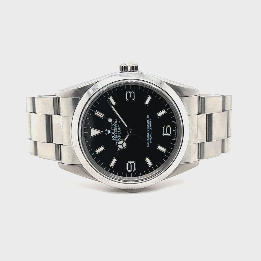 Pre-Owned Stainless Steel Explorer Rolex (Gents)