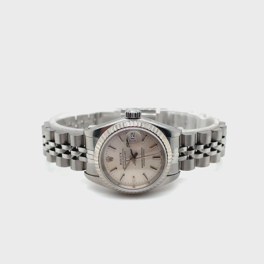 Pre-Owned Stainless Steel Datejust Rolex (Ladies)