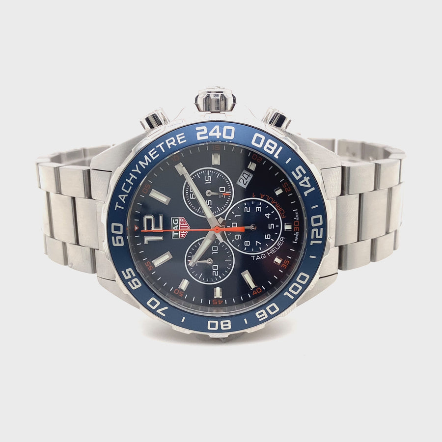 Pre-Owned Stainless Steel Formula 1 Tag Heuer Watch (Gents)