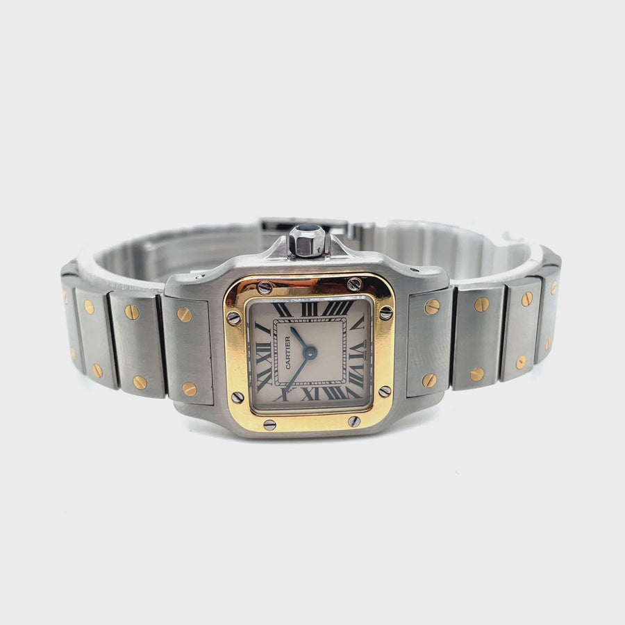 Pre-Owned 18ct Yellow Gold and Stainless Steel Bi-Colour Constellation Chronometer Omega Watch (Gents)