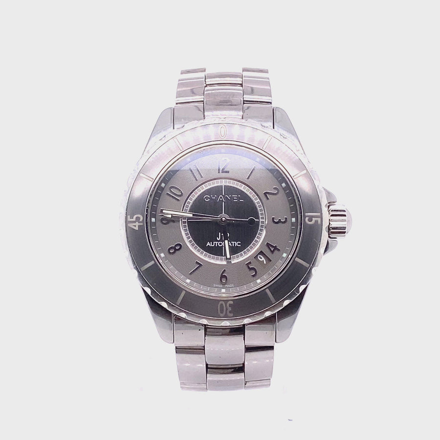 Pre-Owned Chanel J12 Stainless Steel Watch (Unisex)