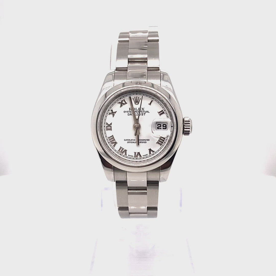 Pre-Owned Stainless Steel Datejust Rolex (Ladies)