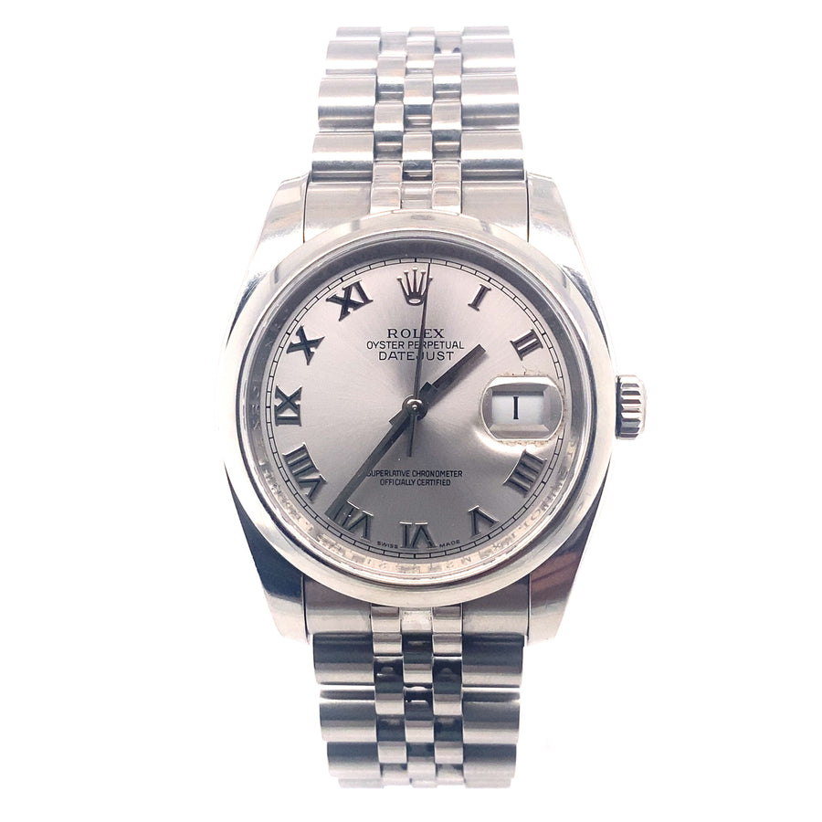 Pre-Owned Datejust Stainless Steel Rolex (Gents)