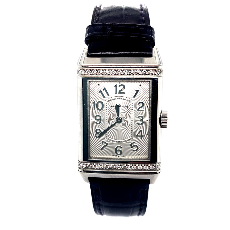 Pre-Owned Jaeger - LeCoultre Reverso Stainless Steel Watch (Unisex)