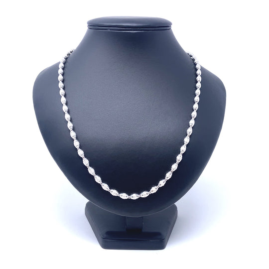 Sterling Silver Bead Chain (36") NEW!