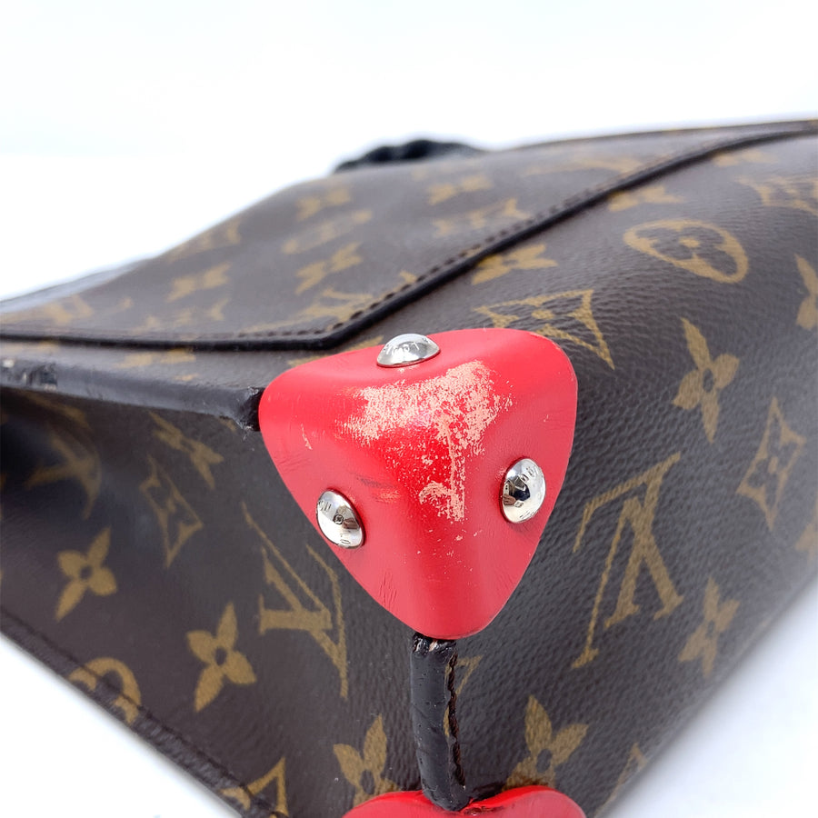 Pre-Owned Louis Vuitton Crocodile Monogram Tribaki Mask Bag