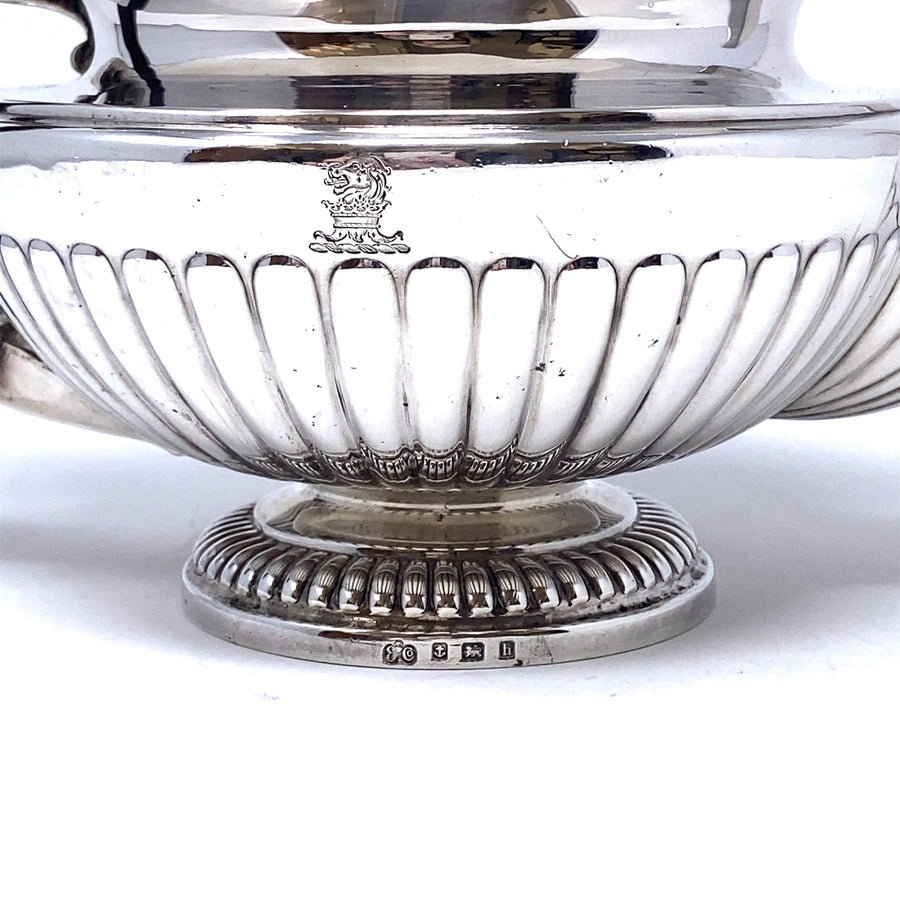 Sterling Silver 1907 Vintage Teapot