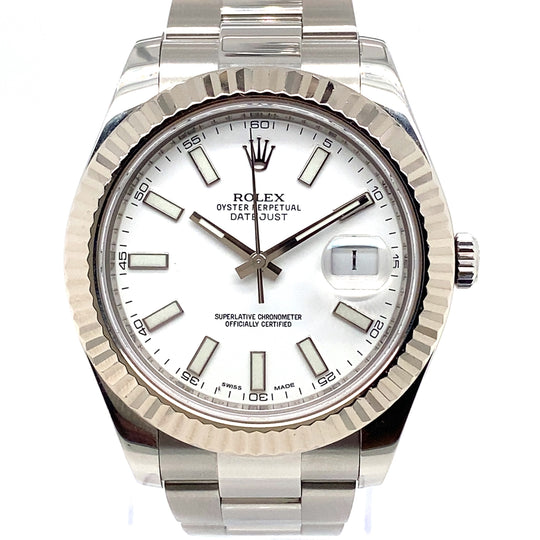 Pre-Owned Stainless Steel Datejust Rolex (Gents)