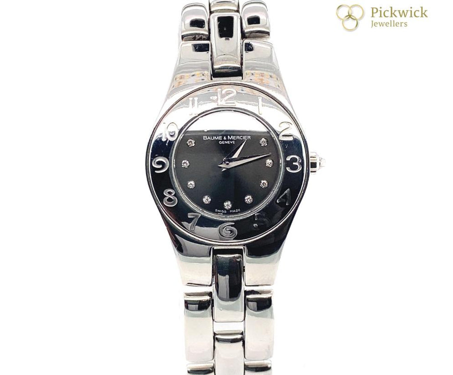Pre-Owned Stainless Steel Acier Inox Baume & Mercier Watch (Ladies)