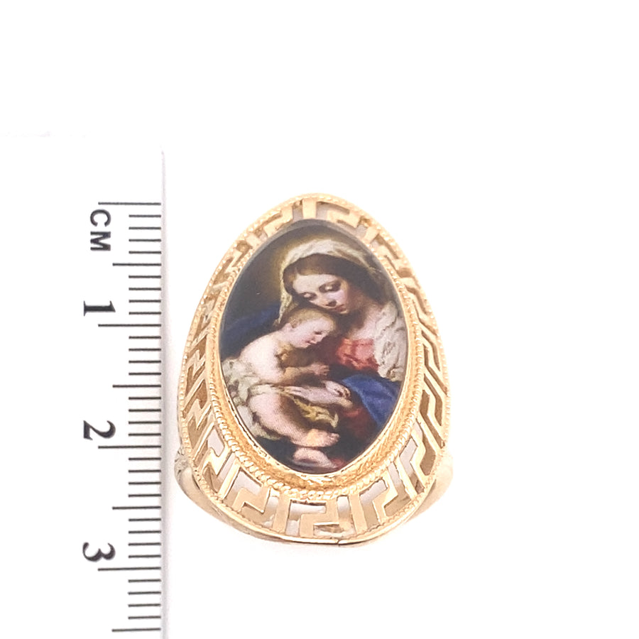 14ct Yellow Gold Santa Maria Ring - Size R (NEW!)