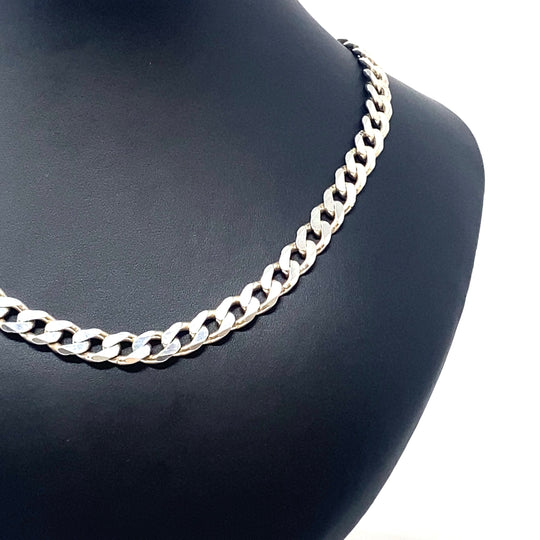 Sterling Silver Curb Chain (20")