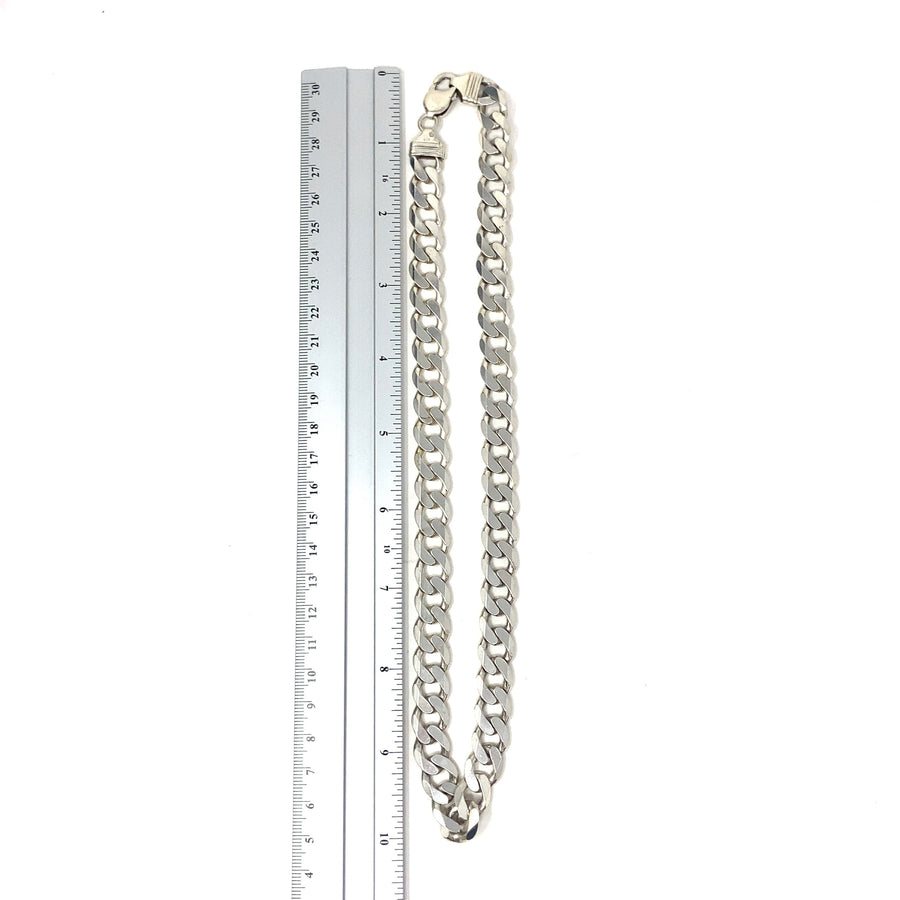 Sterling Silver Curb Chain (20")