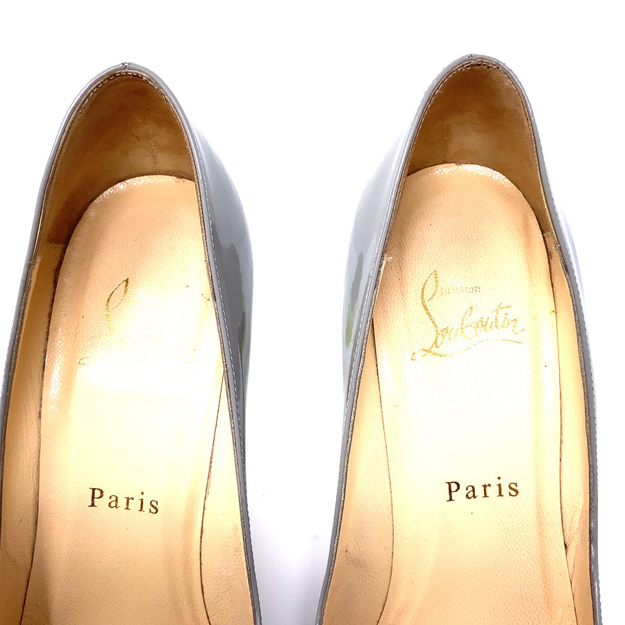 Used Christian Louboutin Paris heels. They come with 2 Louboutin