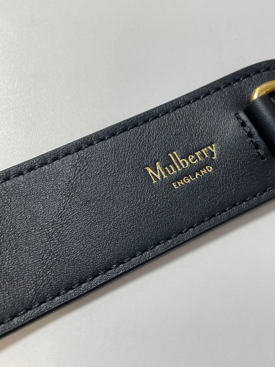 Pre-Owned Mulberry Small Iris Black M Jacquard Bag