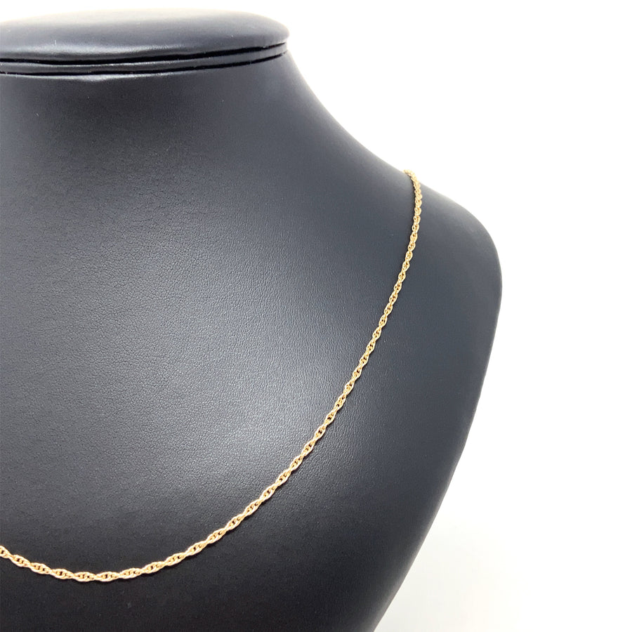 9ct Yellow Gold Princess of Wales Chain (24")