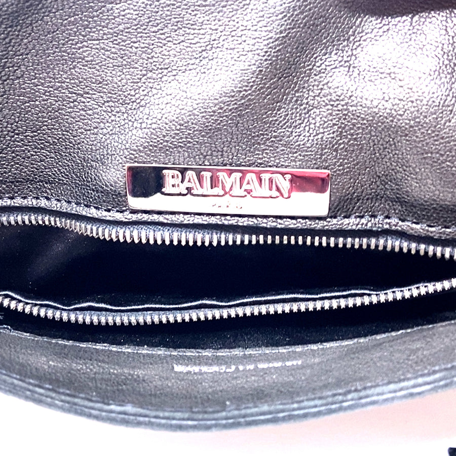 Pre-Owned Pierre Balmain Red Ultimate Croco Clutch Bag