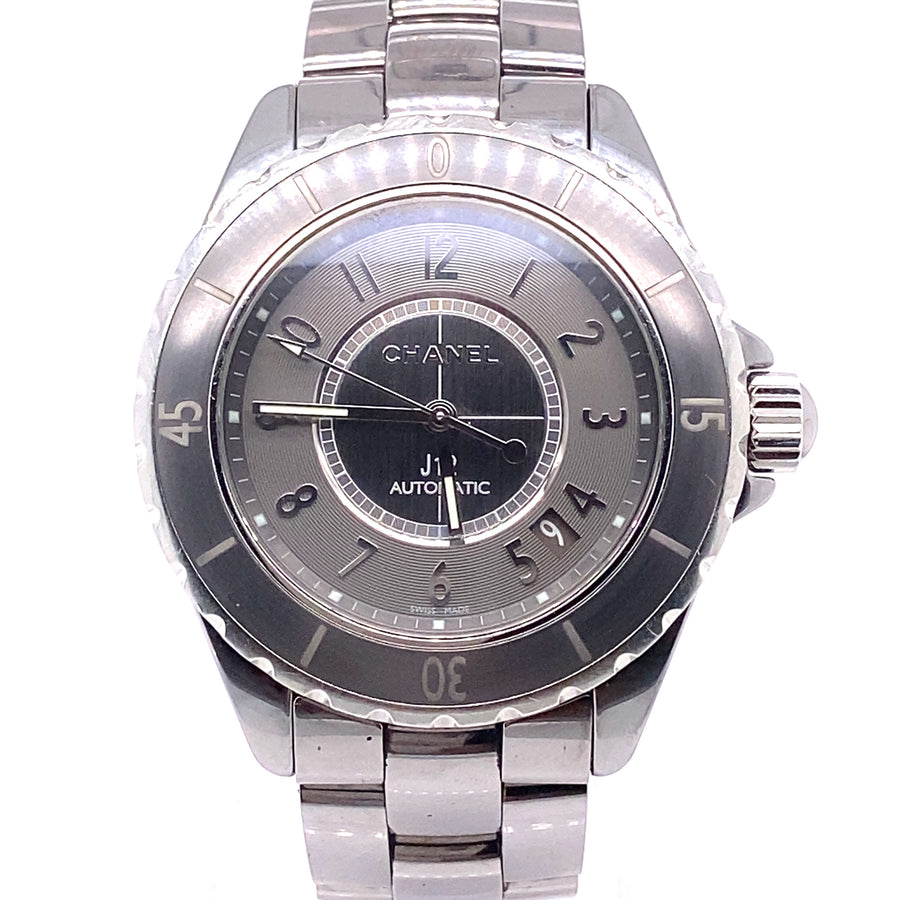 Pre-Owned Chanel J12 Stainless Steel Watch (Unisex)
