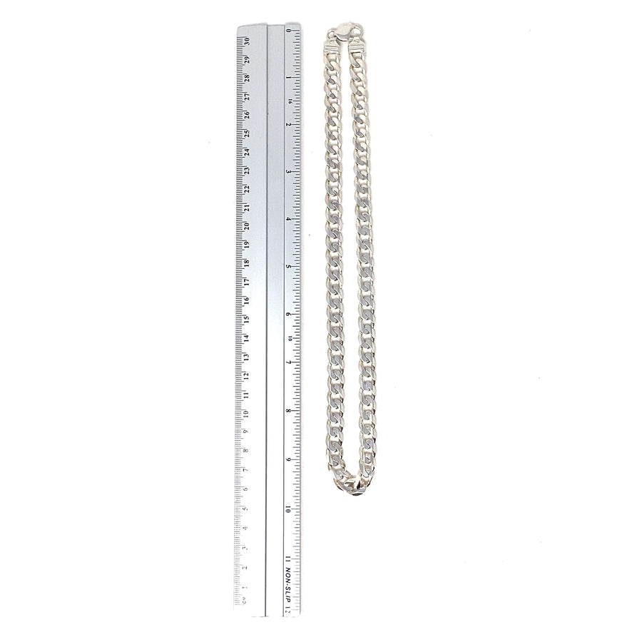 Sterling Silver Curb Chain (19")