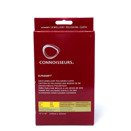 Connoisseurs Precious Gold Jewellery Polishing Cloth